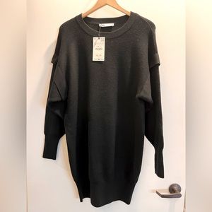 ZARA Ribbed sweater dress NWT